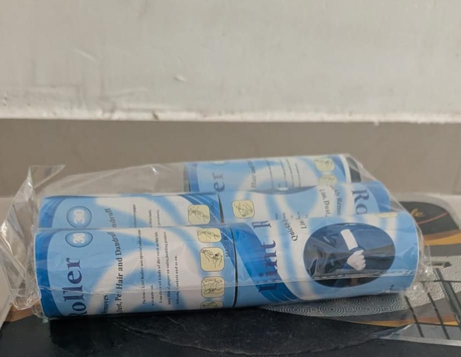 Sticky Lint Remover Roller for Cleaning (Pack of 5)